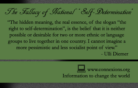 Ulli Diemer: The Fallacy of National Self-Determination