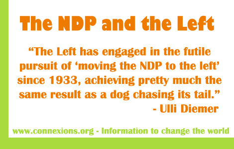 Diemer: The Left and the NDP