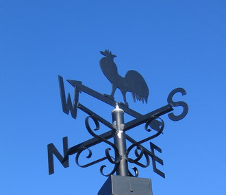 Weathervane photo by Ulli Diemer