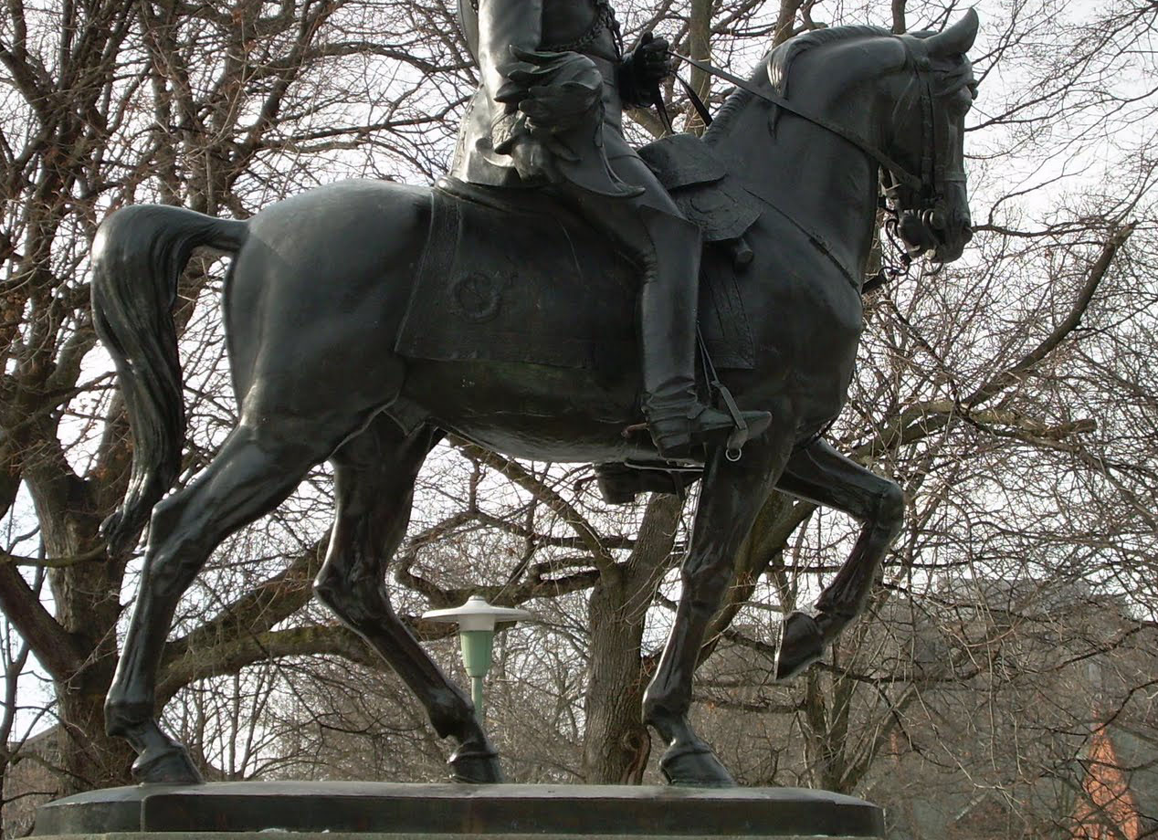 Horse statue, Queen’s Park, Toronto.