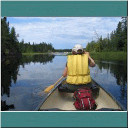 2011CG-0482-MiriaminCanoe-HattieCove-Pukaskwa - Photo by Ulli Diemer