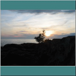 2011CG-0538-Sunset-Pukaskwa - Photo by Ulli Diemer