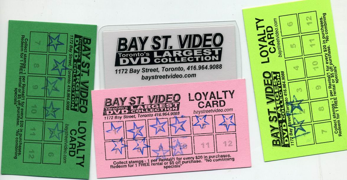Bay Street Video cards