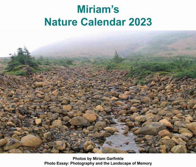 Miriam’s Nature Calendar 2023