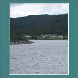 Photo by Ulli Diemer - Cottages seen from Bonne Bay